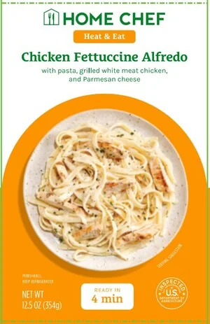 Home Chef Chicken Fettuccine Alfredo