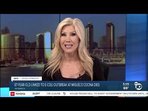 87 year old linked to Miguel's Cocina E. coli outbreak dies
